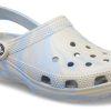 Sabot marbré classique Crocs (femmes) « Blue Calcite Multi » 206867-4NT