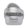 Sabot métallique classique Crocs (PS) « Argent métallisé » 209196-0P1