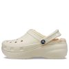 Sabot plateforme doublé Crocs (femmes) « Bone » 207938-2Y2