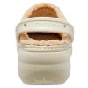 Sabot plateforme doublé Crocs (femmes) « Bone » 207938-2Y2