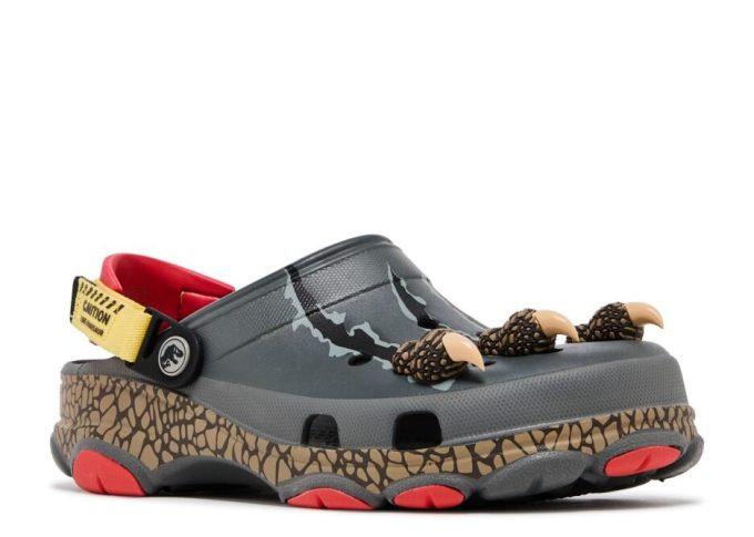 Sabot tout-terrain Jurassic World x « Attention, dinosaure vivant »