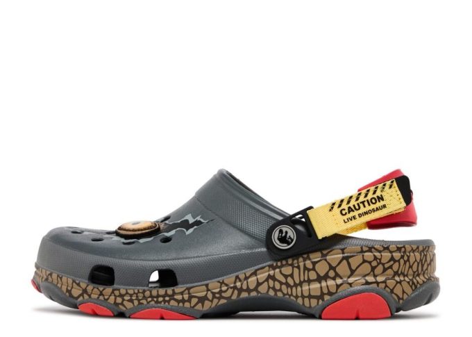 Sabot tout-terrain Jurassic World x « Attention, dinosaure vivant »