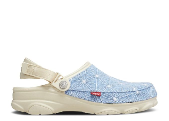 Sabot tout-terrain Levi’s x Classic « Sashiko – Bleu os » Sabot tout-terrain Levi’s x Classic « Sashiko – Bleu os »