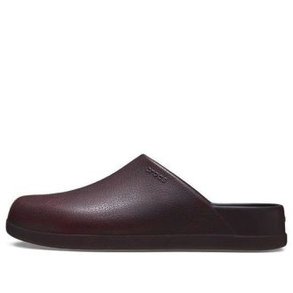 Sabots brunis Crocs Dylan « Cerise foncée » 209517-6WD