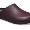 Sabots brunis Crocs Dylan « Cerise foncée » 209517-6WD