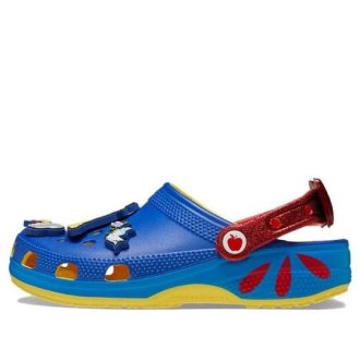 Sabots classiques Crocs (femmes) Blanche-Neige « Bleu Jaune Rouge » 209483-769