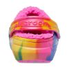 Sabots classiques Crocs (GS) doublés TieDye Graphic « Bleu Rose » 206683-6RW