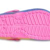 Sabots classiques Crocs (GS) doublés TieDye Graphic « Bleu Rose » 206683-6RW