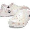 Sabots classiques Crocs (GS) « Marbre blanc rose » 207364-6PS