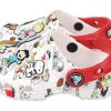 Sabots classiques Crocs (GS) Peanuts « Blanc rouge » 208631-94S