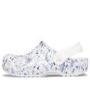 Sabots classiques Crocs (GS) x Liberty London « Blanc Bleu » 206514-100