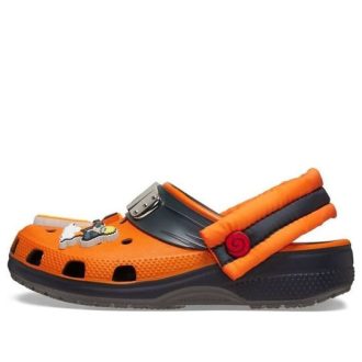 Sabots classiques Crocs (GS) x Naruto « Orange Noir » 209460-014