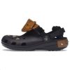 Sabots classiques Crocs x MCM « Black Tan » 207692-001