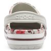 Sabots classiques imprimés Crocs Bayaband « Blanc, marron, rouge » 205840-1CD