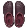 Sabots classiques à plateforme doublés Crocs (femmes) « Cerise foncée » 207938-6WD