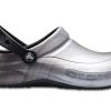 Sabots Crocs Bistro Graphic « Argent Noir » 204044-041