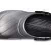 Sabots Crocs Bistro Graphic « Argent Noir » 204044-041