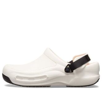 Sabots Crocs Bistro Pro Literide « Blanc, noir, orange » 205669-100
