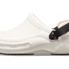 Sabots Crocs Bistro Pro Literide « Blanc, noir, orange » 205669-100
