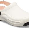 Sabots Crocs Bistro Pro Literide « Blanc, noir, orange » 205669-100