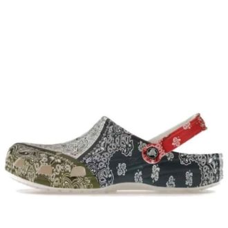 Sabots Crocs Classic Bandana « Vert Bleu Rouge » 206871-90H