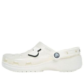 Sabots Crocs Classic « Blanc Noir » 206901-936