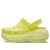Sabots Crocs Classic Crush (femmes) « Vert fluo » 207988-76M