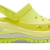 Sabots Crocs Classic Crush (femmes) « Vert fluo » 207988-76M