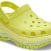 Sabots Crocs Classic Crush (femmes) « Vert fluo » 207988-76M