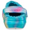 Sabots Crocs Classic doublés Solarized « Blanc Bleu Aqua » 207560-4SU