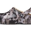 Sabots Crocs Classic doublés, teintes blanchies, « Noir, blanc, beige » 207299-001