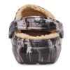 Sabots Crocs Classic doublés, teintes blanchies, « Noir, blanc, beige » 207299-001
