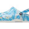 Sabots Crocs Classic Duke Print « Bleu Blanc » 210003-4OX