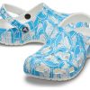 Sabots Crocs Classic Duke Print « Bleu Blanc » 210003-4OX