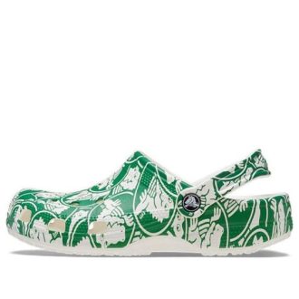 Sabots Crocs Classic Duke Print « Vert » 210003-3WH