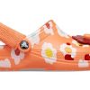 Sabots Crocs Classic en tissu éponge « Orange » 208892-84A