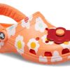 Sabots Crocs Classic en tissu éponge « Orange » 208892-84A