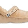 Sabots Crocs Classic Fur Sure « Chai » (femmes) 207303-212