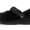 Sabots Crocs Classic Fur Sure à enfiler « Noir » 207303-001