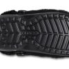 Sabots Crocs Classic Fur Sure à enfiler « Noir » 207303-001