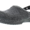 Sabots Crocs Classic Fuzz Mania « Gris ardoise » 206625-0DA