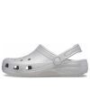 Sabots Crocs Classic Glitter « Argent » 205942-0IC