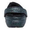 Sabots Crocs Classic Glitter doublés noirs (femmes) « Ciel étoilé » 205842-9BD