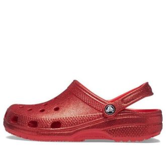 Sabots Crocs Classic Glitter « Flamme » 205942-8C1