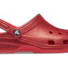 Sabots Crocs Classic Glitter « Flamme » 205942-8C1