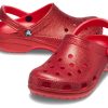 Sabots Crocs Classic Glitter « Flamme » 205942-8C1