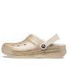 Sabots Crocs Classic Glitter Lined « Doré » 504271
