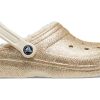 Sabots Crocs Classic Glitter Lined « Doré » 504271