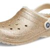 Sabots Crocs Classic Glitter Lined « Doré » 504271