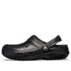 Sabots Crocs Classic Glitter Lined « Noir » 205842001
